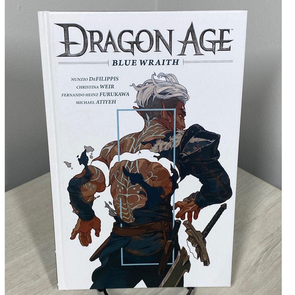 Dragon Age Blue Wraith Hardcover Graphic Novel Dark Horse Comics Fenris Book